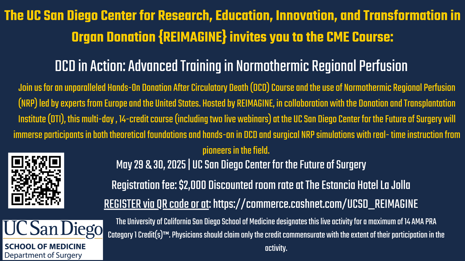 DCD in Action: Advanced Training in Normothermic Regional Perfusion Banner